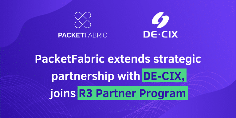 DE-CIX and PacketFabric Extend Partnership